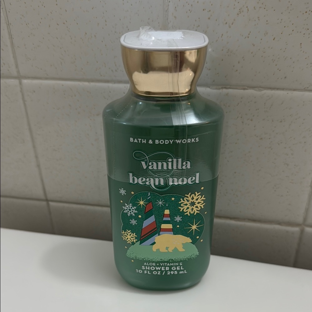 Bath & Body Works Vanilla Bean Noel shower gel unopened